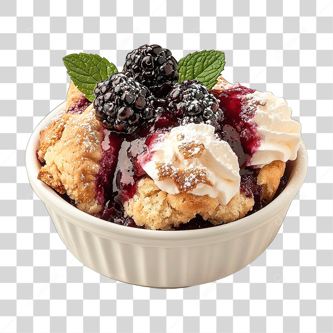 Tigela de Bolo PNG Transparente