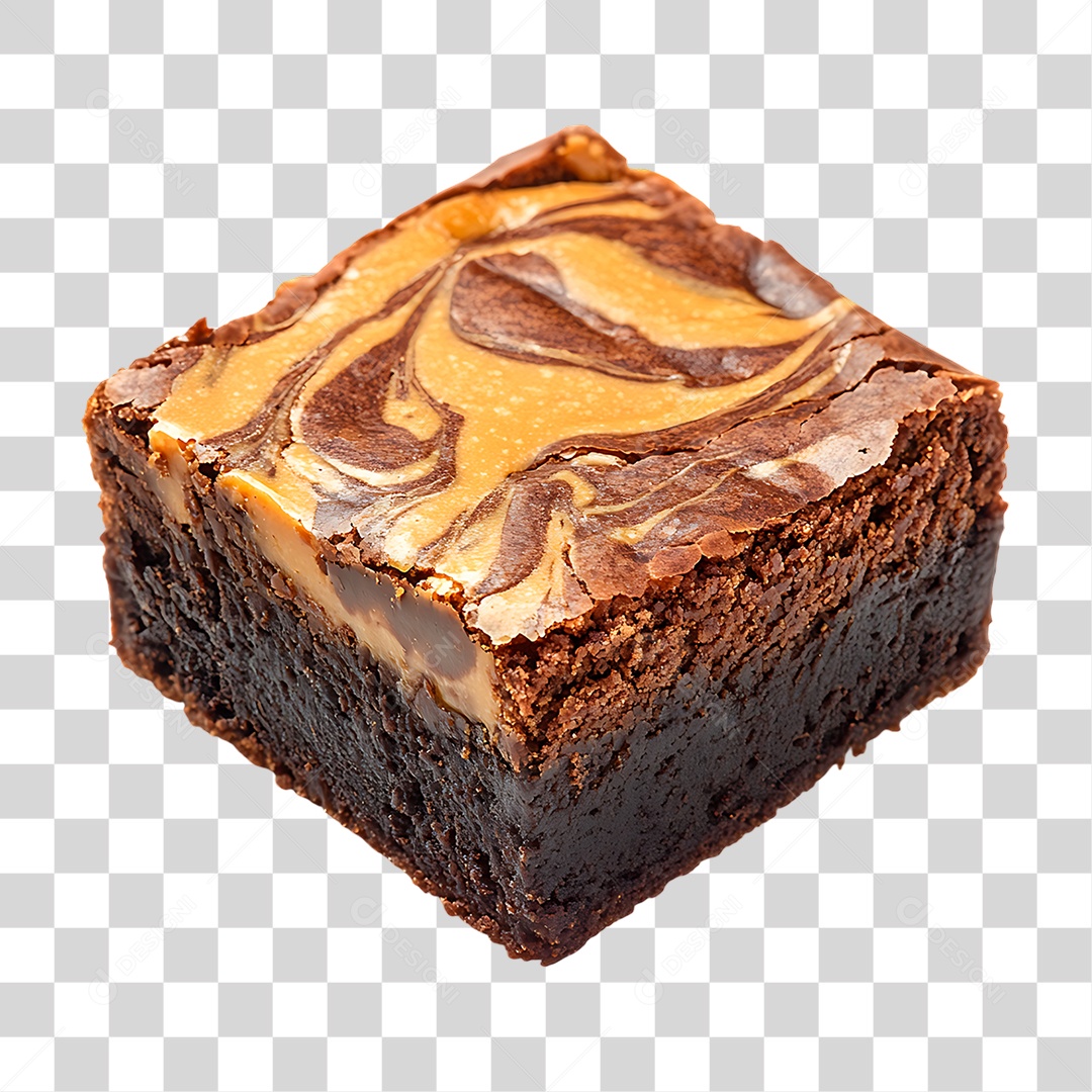 Bolo de Chocolate PNG Transparente
