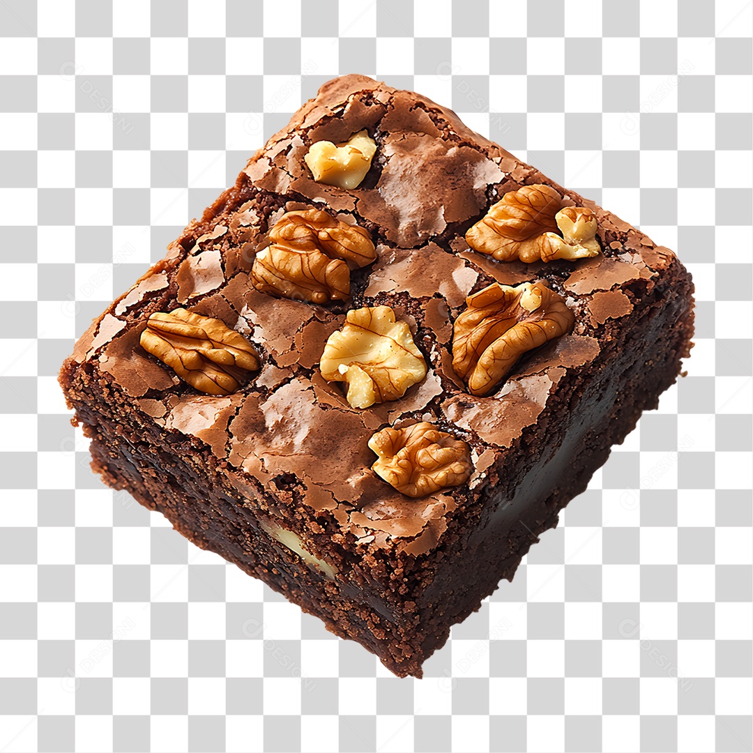 Bolo de Chocolate PNG Transparente