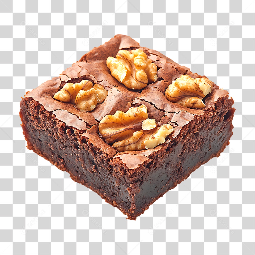 Bolo de Chocolate PNG Transparente