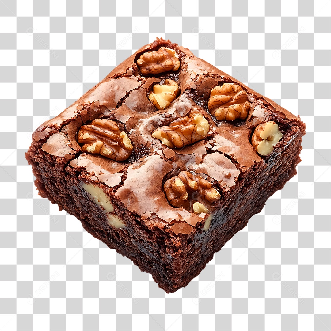 Bolo de Chocolate PNG Transparente