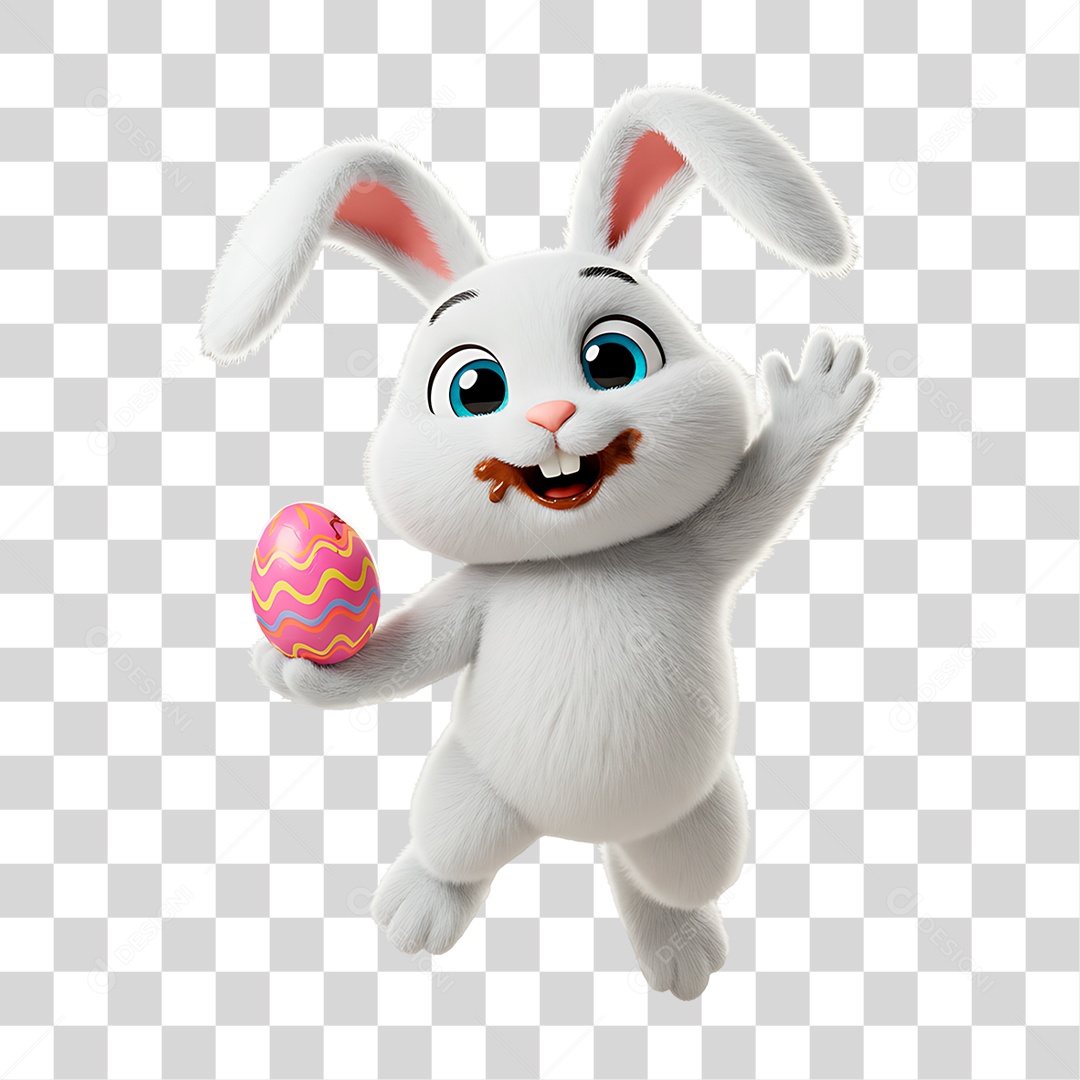 Coelho PNG Transparente