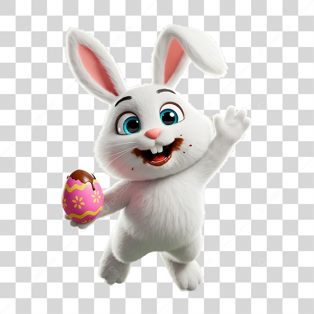 Coelho PNG Transparente