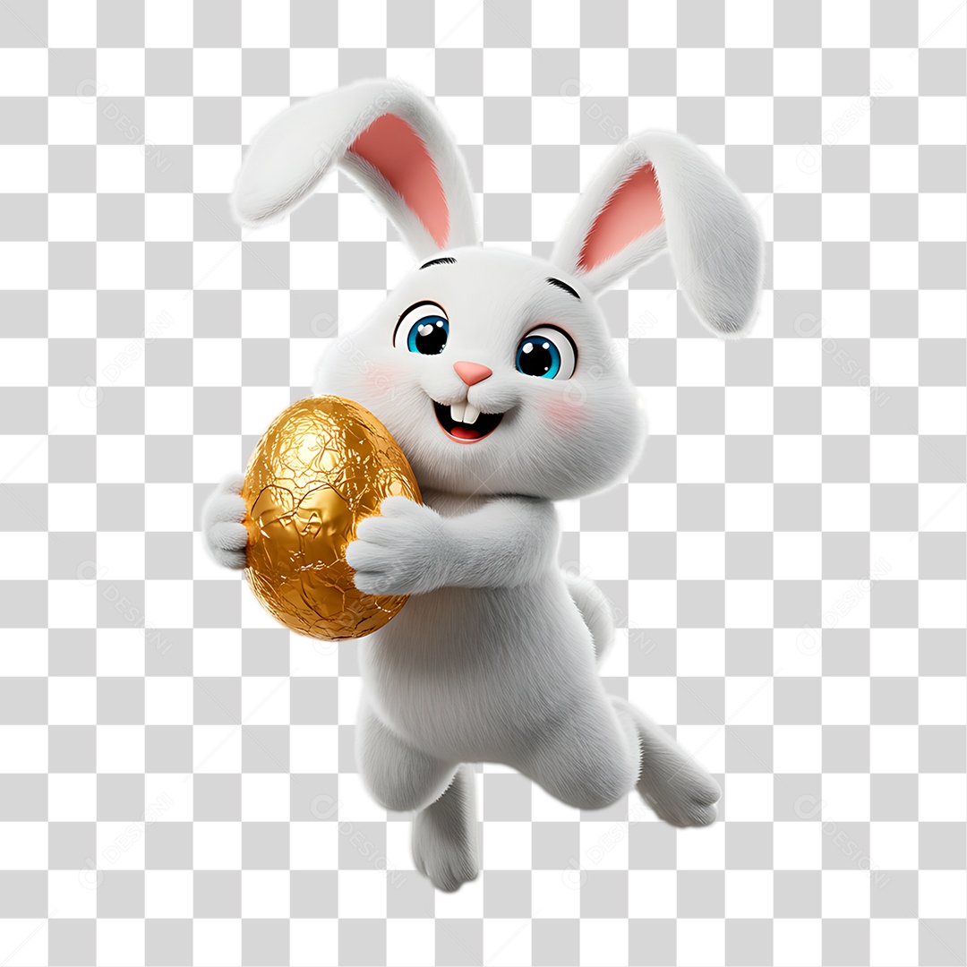 Coelho PNG Transparente