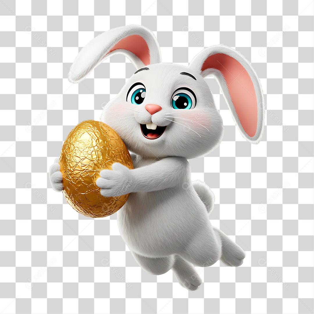 Coelho PNG Transparente