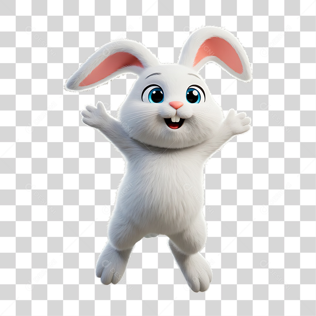 Coelho PNG Transparente