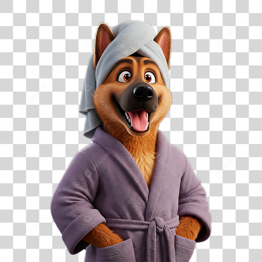 Personagem Cachorro PNG Transparente