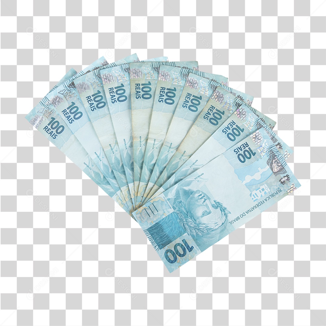 Notas de Dinheiro Cédulas PNG Transparente