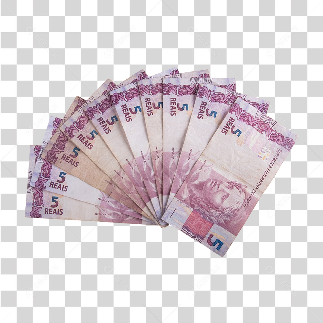 Notas de Dinheiro Cédulas PNG Transparente