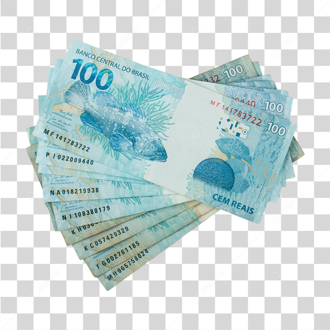 Dinheiro Notas Cédulas PNG Transparente