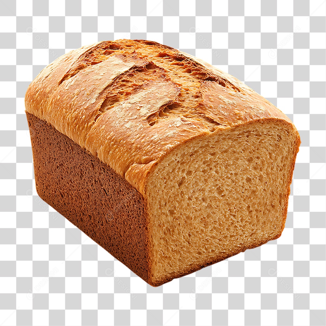 Pão Caseiro PNG Transparente