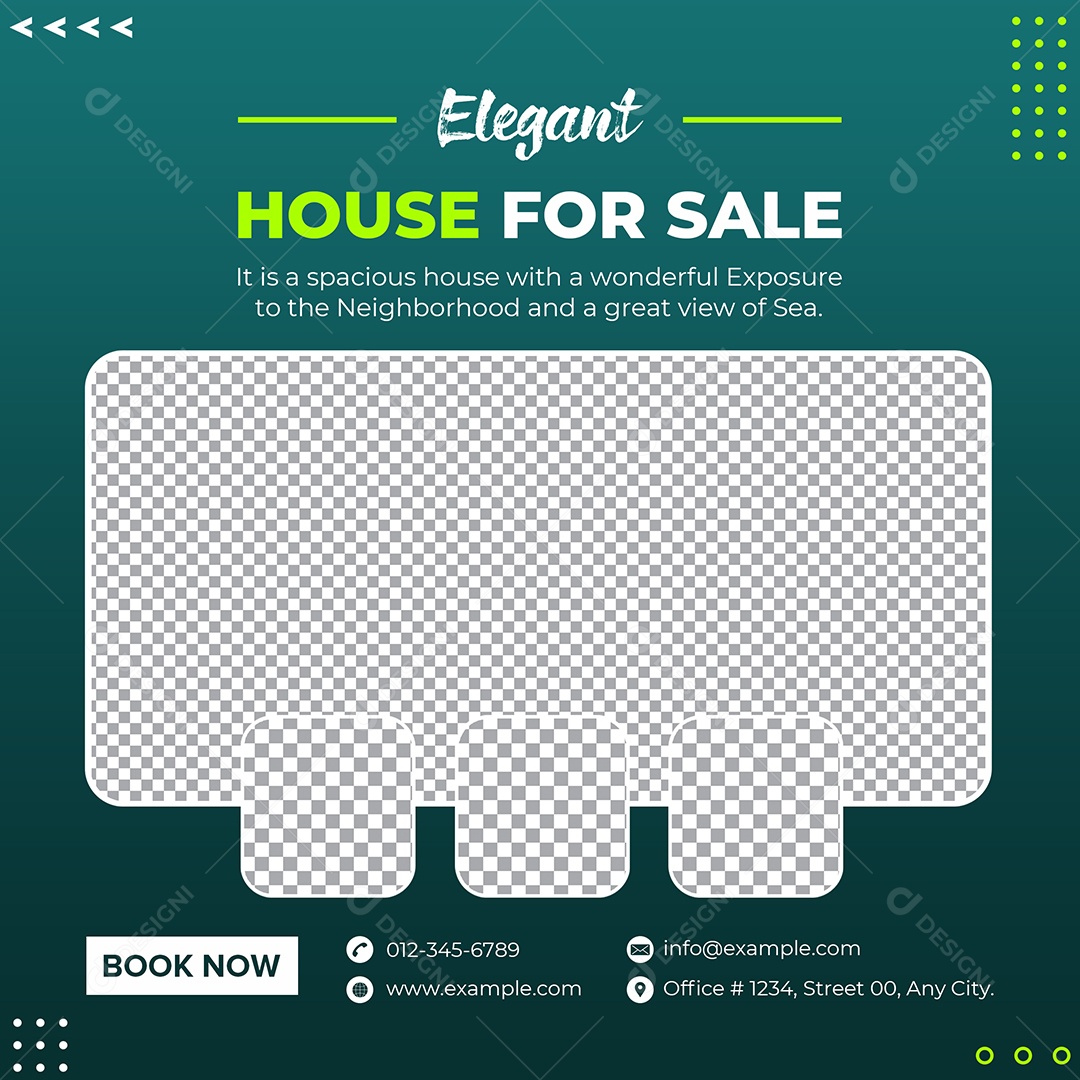 Imobiliária Casa Para Venda Mockup