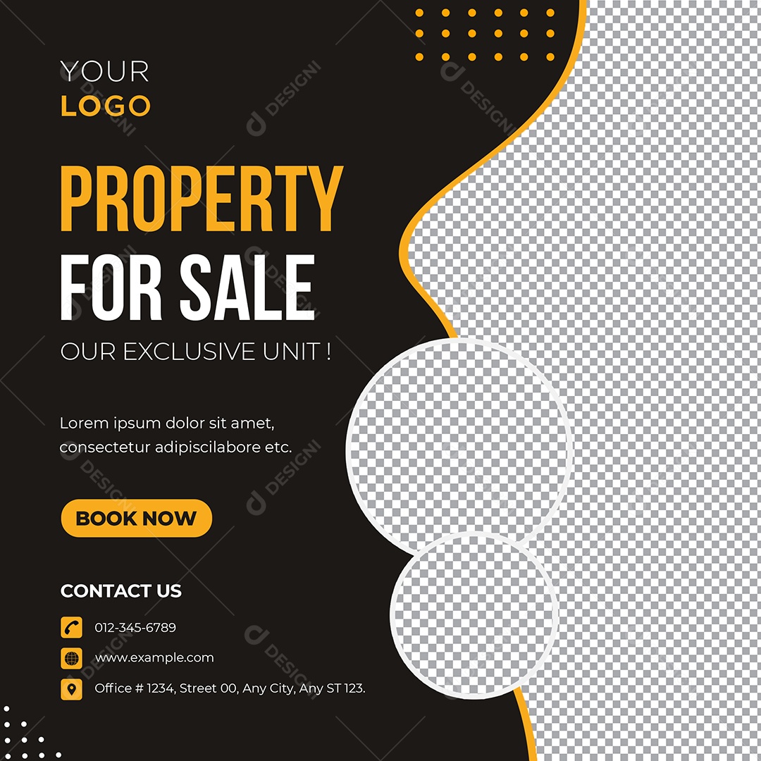 Imobiliária Prosperidade à Venda Social Media PSD Editável