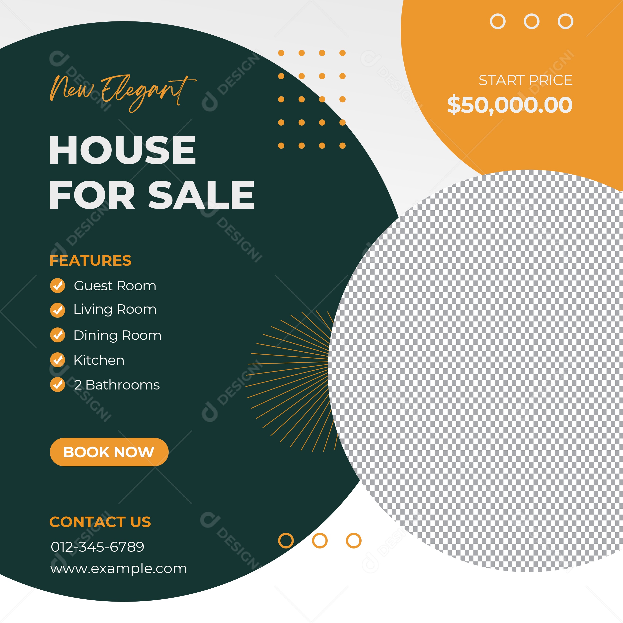 Imobiliária Casa Para Venda Mockup