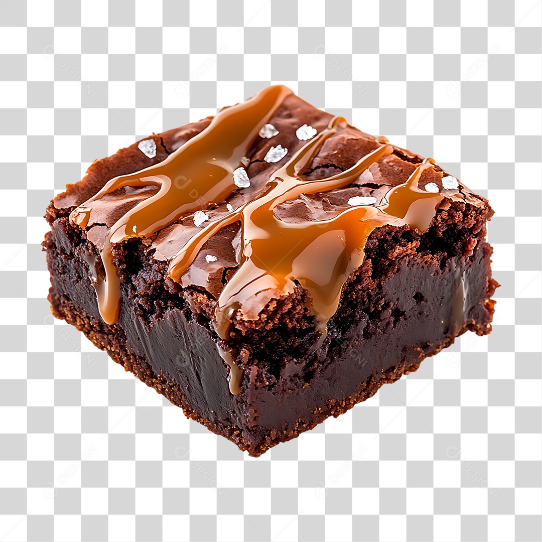 Bolo de Chocolate PNG Transparente
