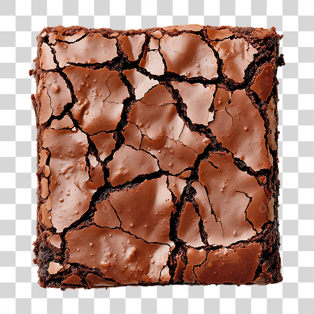 Bolo de Chocolate PNG Transparente