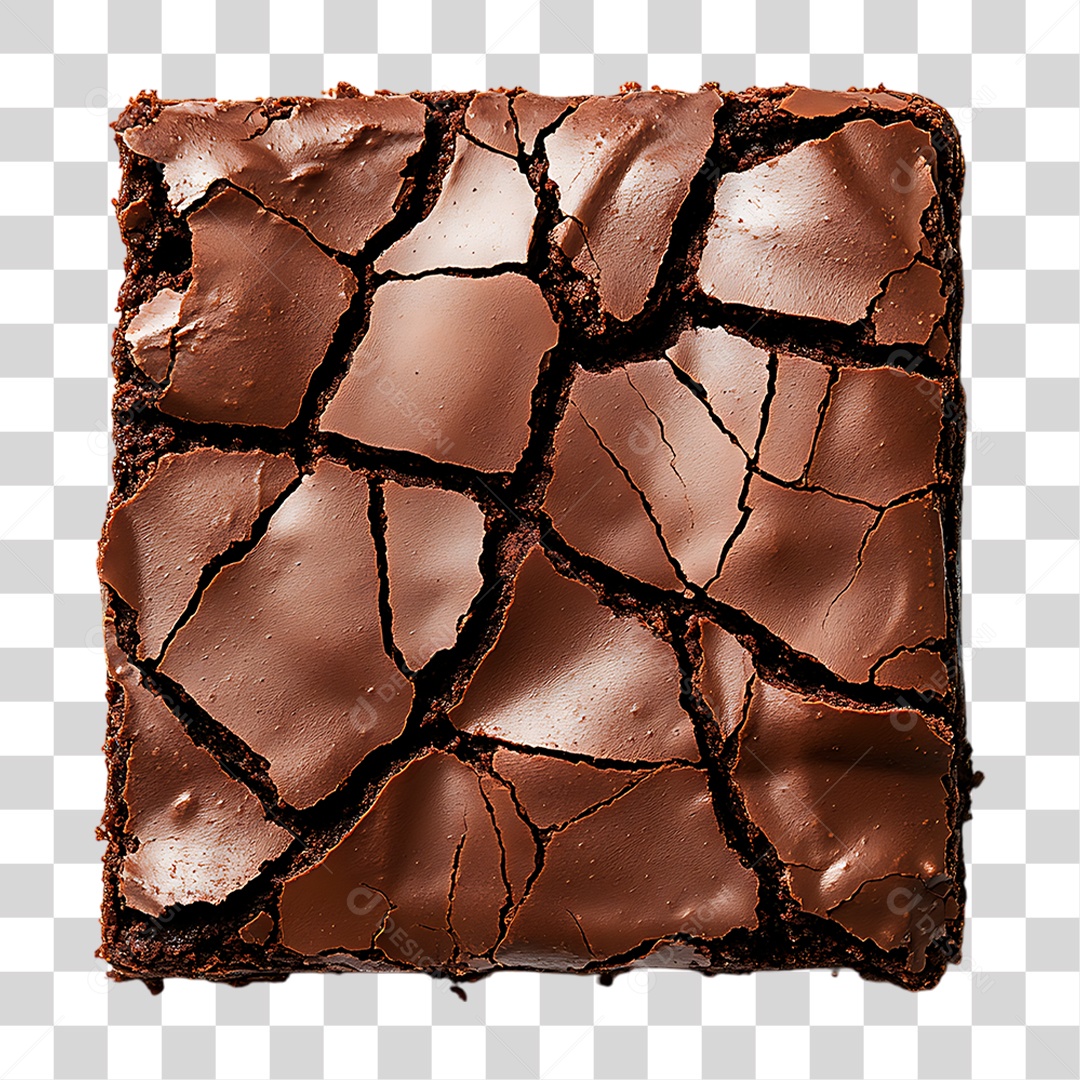 Bolo de Chocolate PNG Transparente