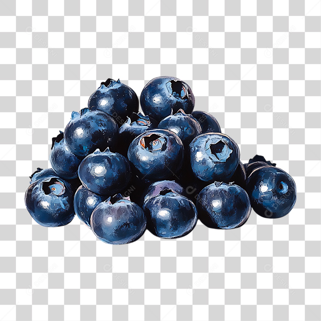 Mirtilo PNG Transparente