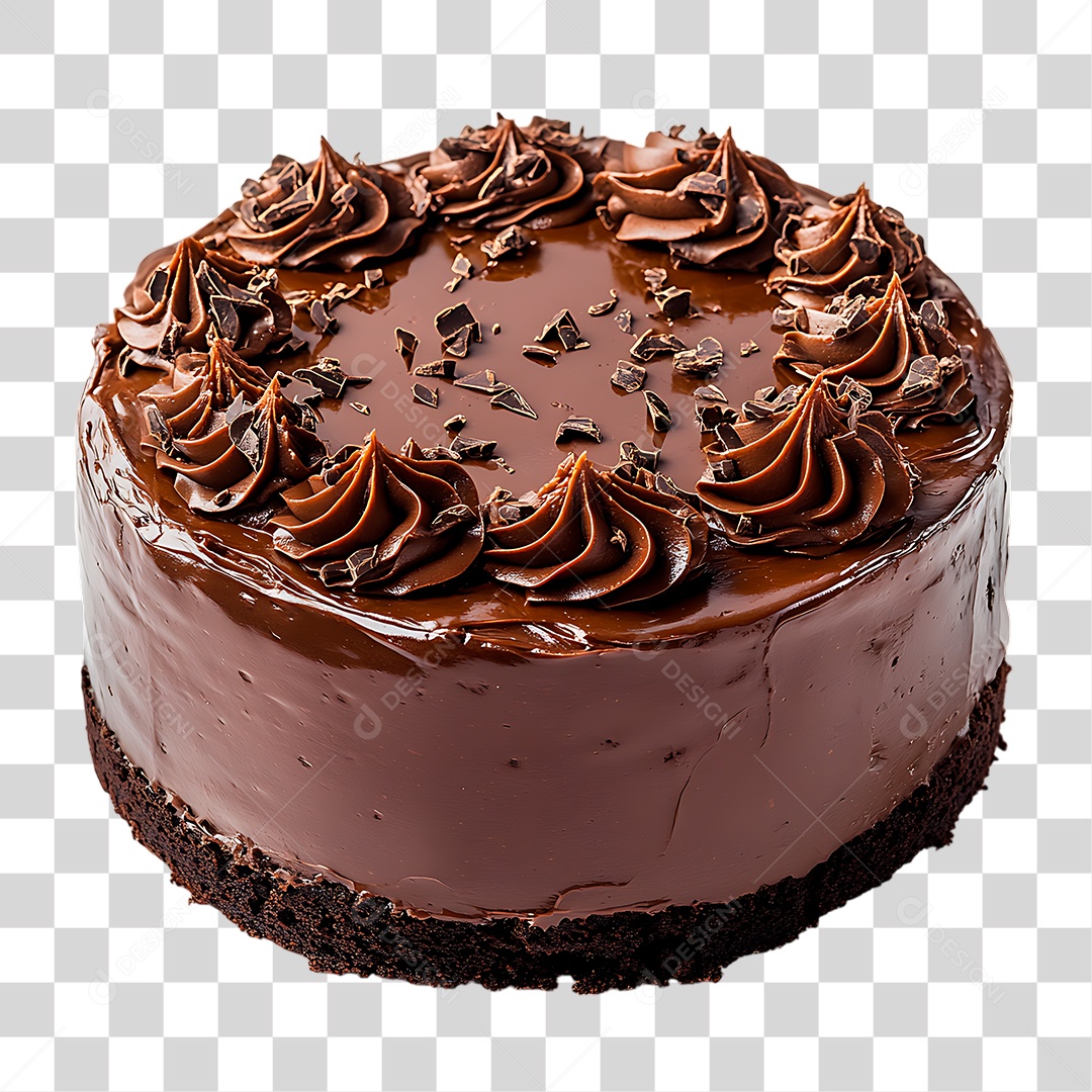 Bolo de Aniversário PNG Transparente