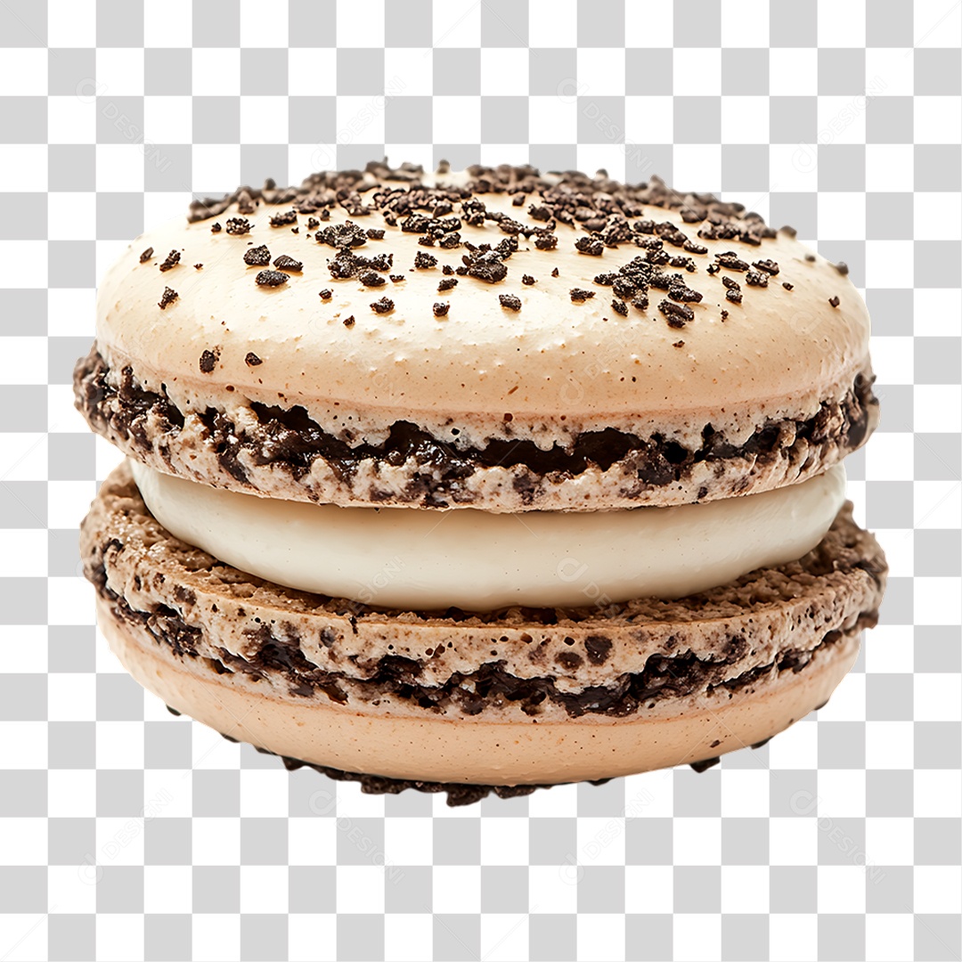 Macaron Doce PNG Transparente
