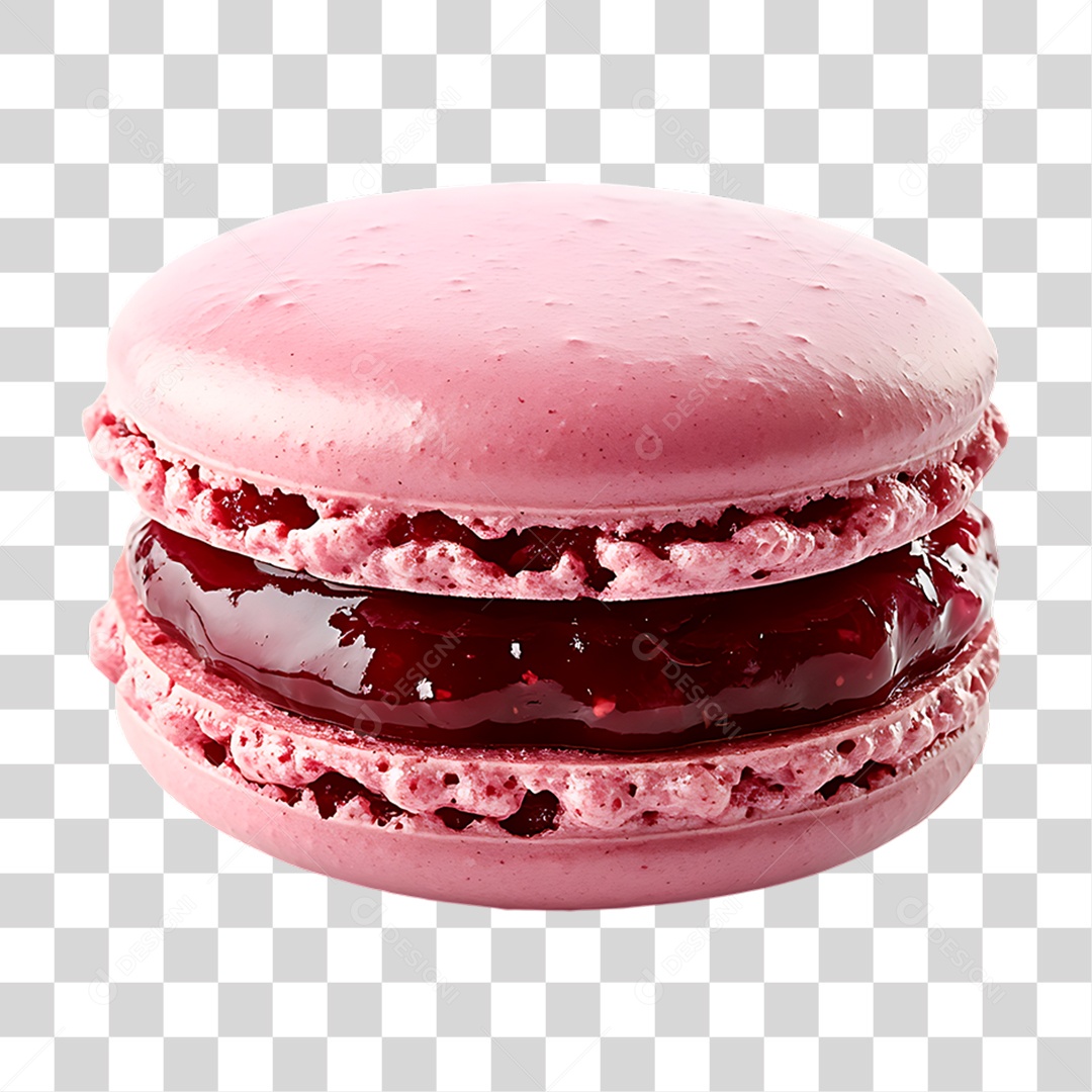 Macaron Doce PNG Transparente