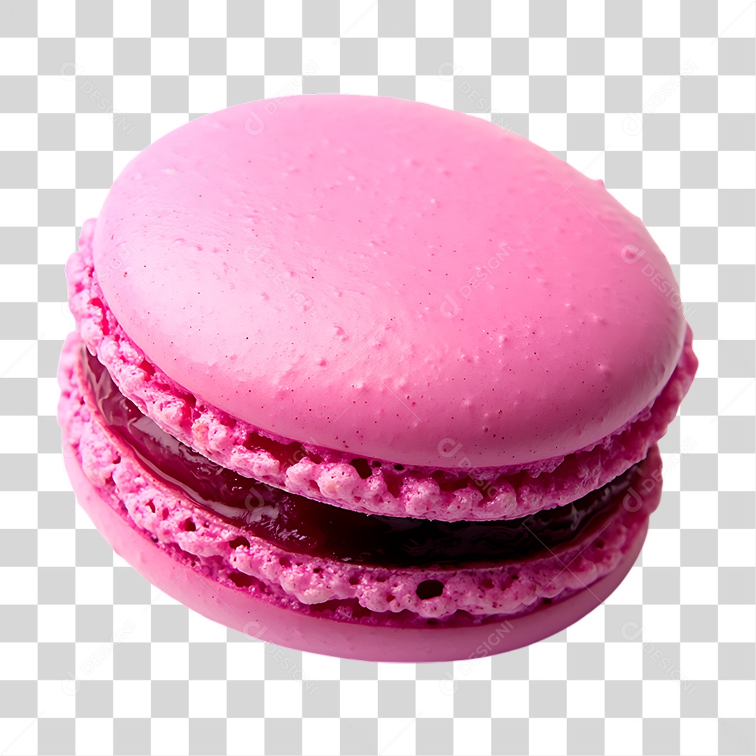 Macaron Doce PNG Transparente