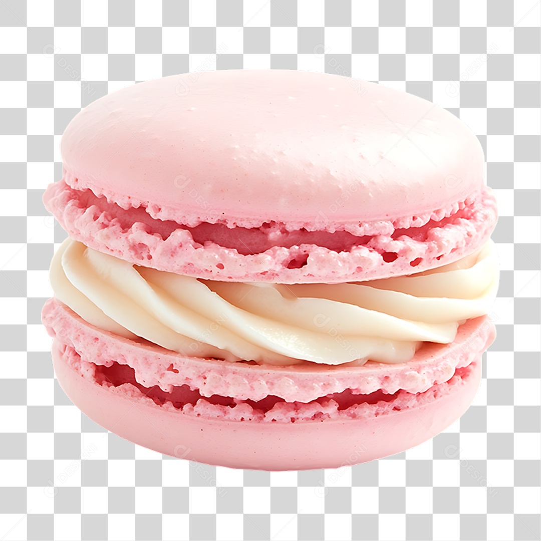 Macaron Doce PNG Transparente