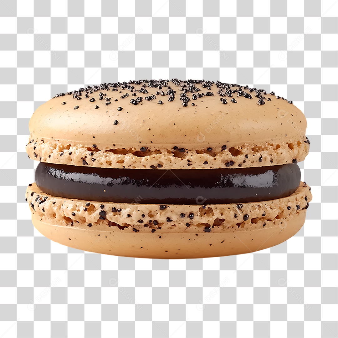 Macaron Doce PNG Transparente