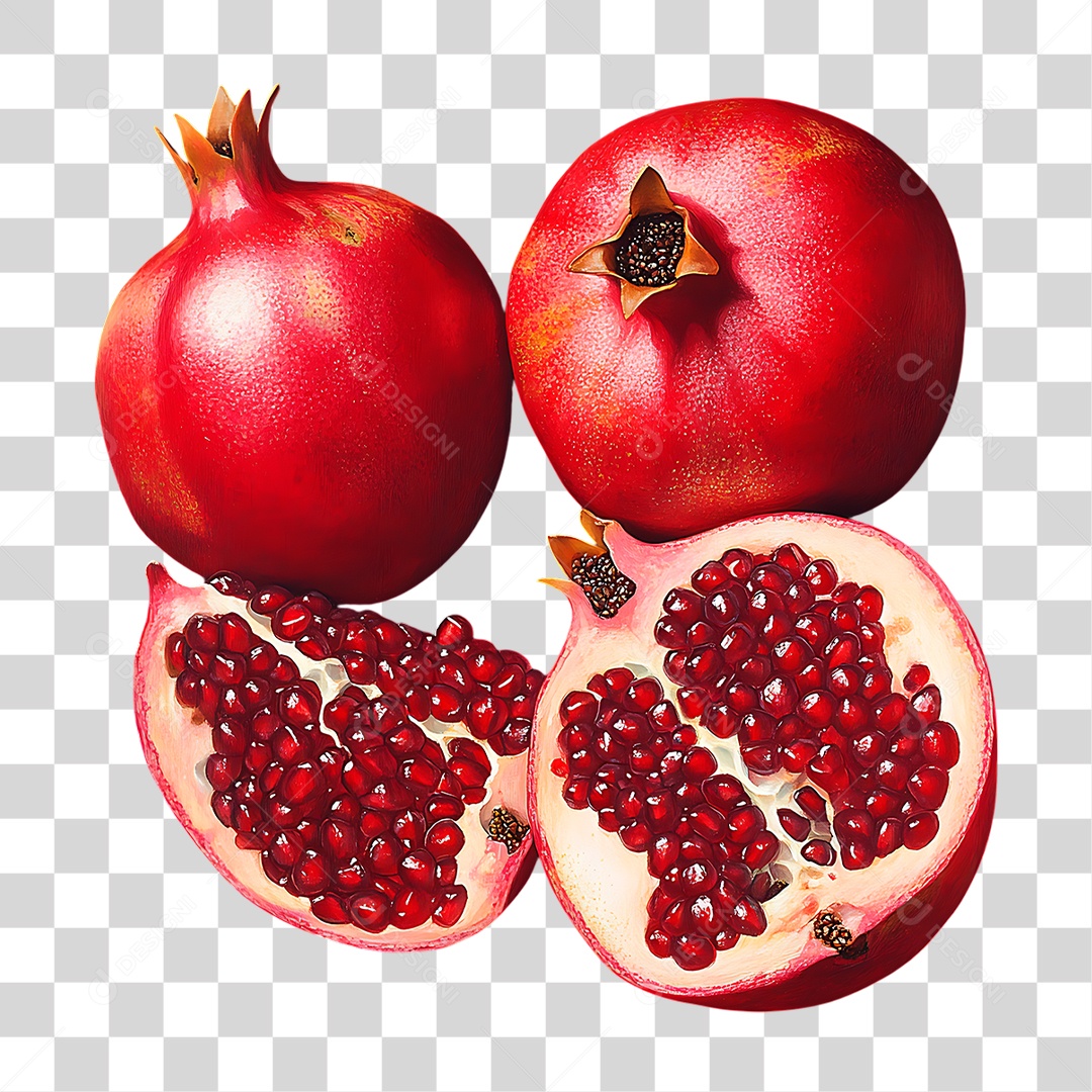 Romã PNG Transparente