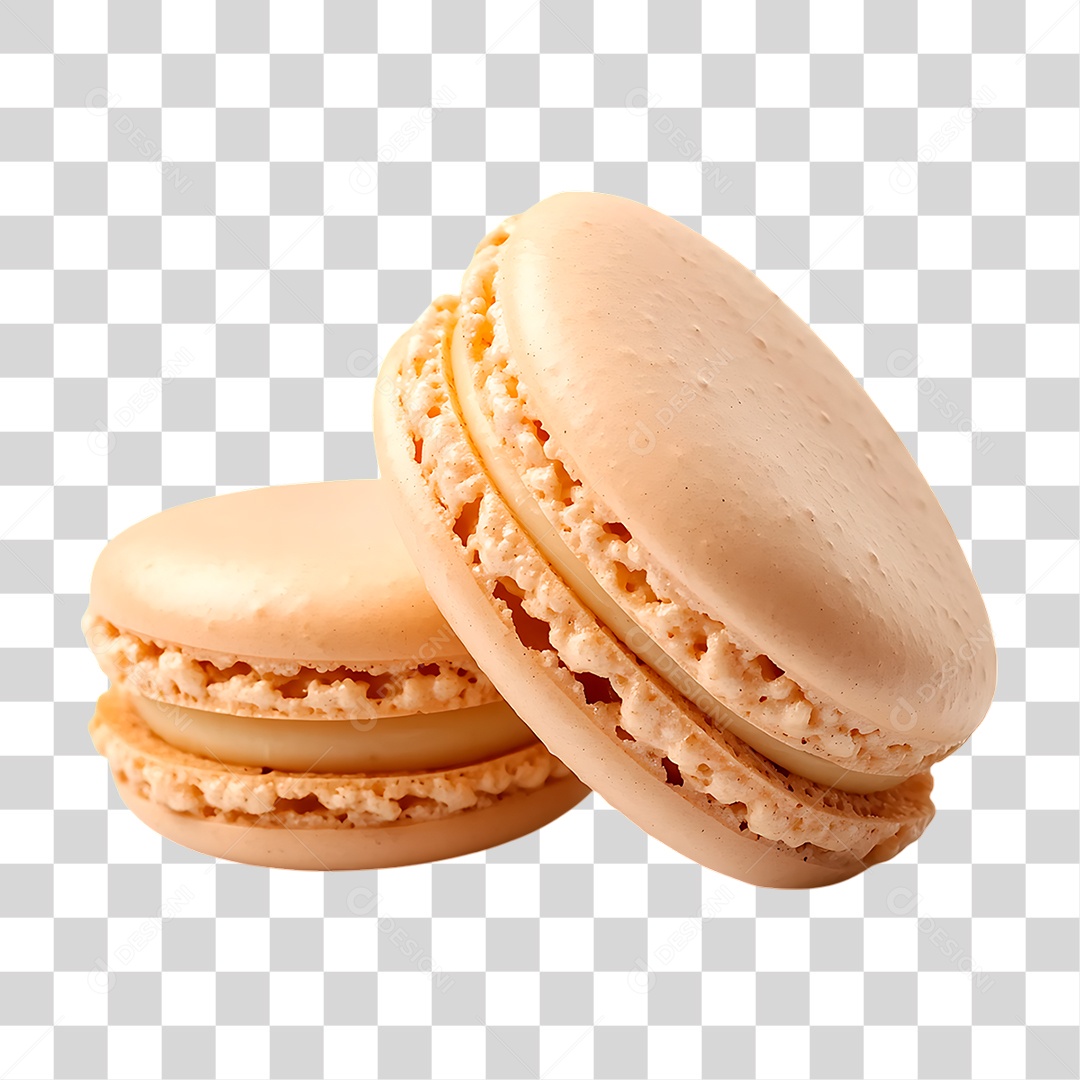 Macarons Doce PNG Transparente