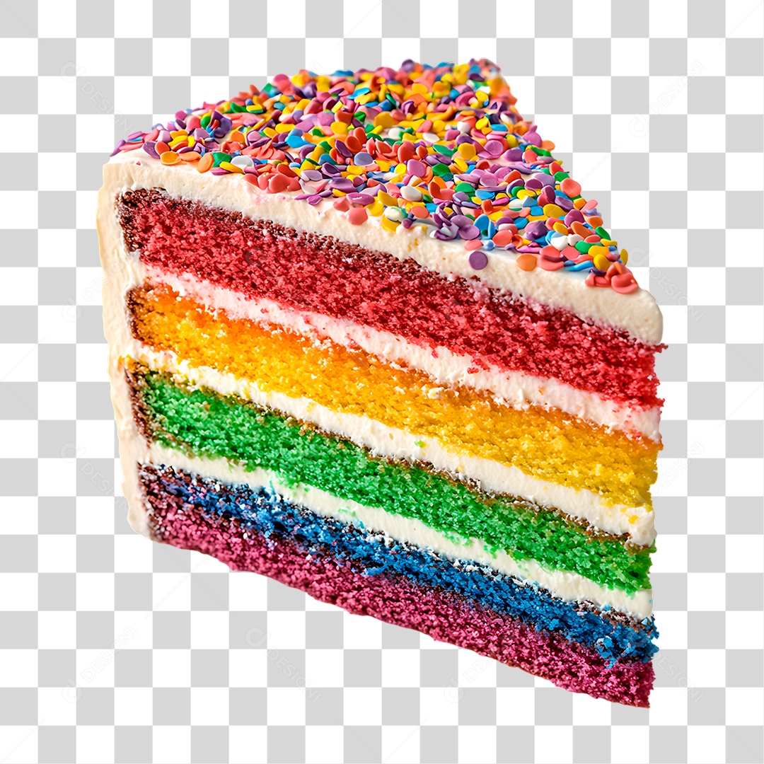 Fatia de Bolo PNG Transparente