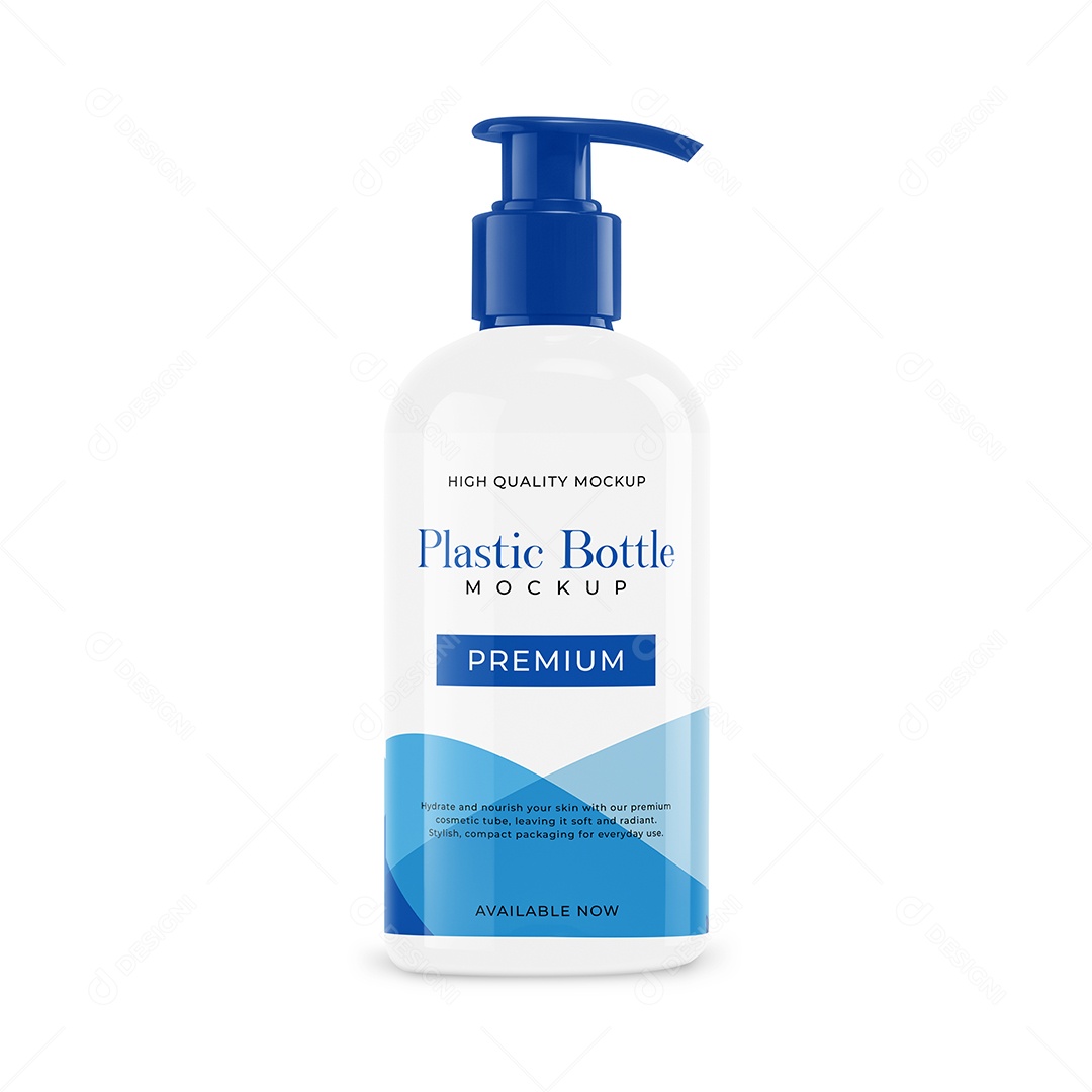 Mockup Frasco de Creme PSD Editável