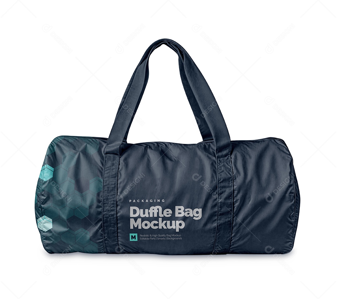 Mockup Bolsa de Viagem PSD Editável