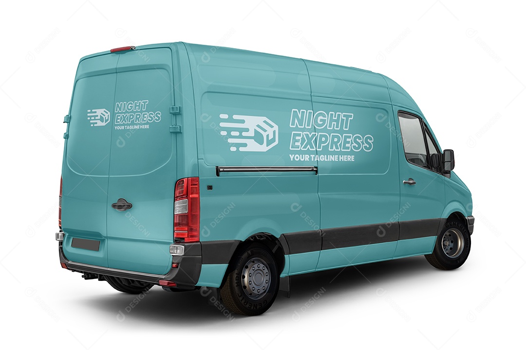 Mockup Van PSD Editável