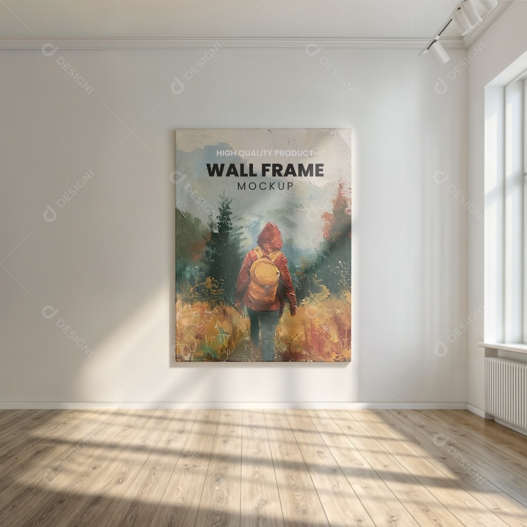 Mockup de Quadro de Arte PSD Editável