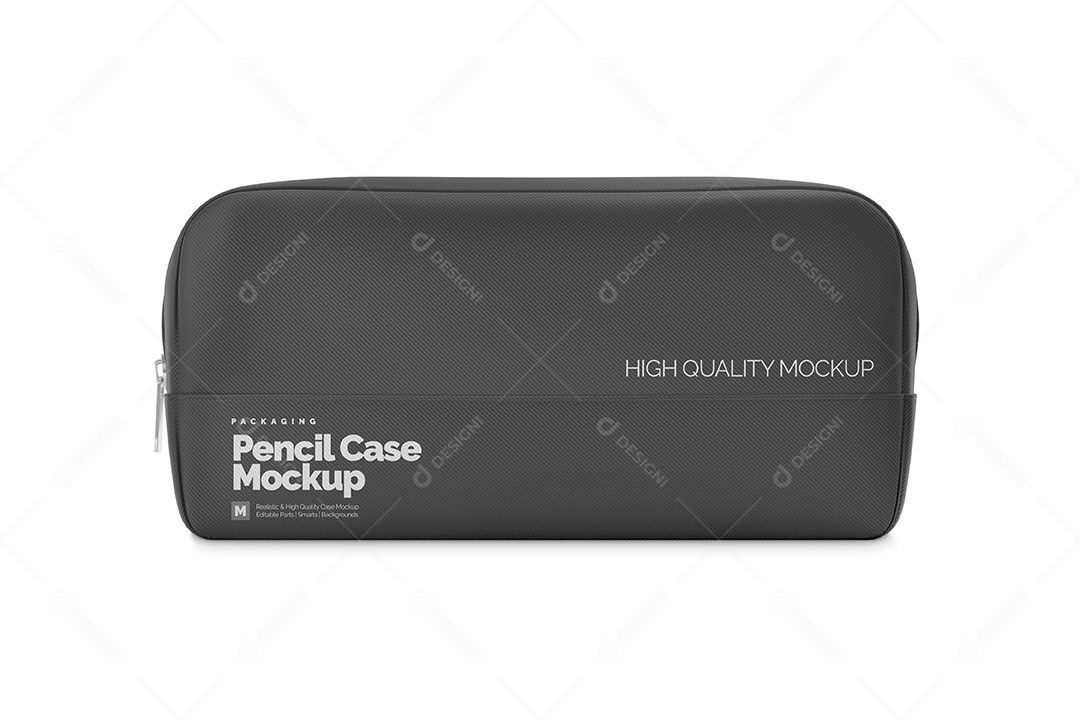 Mockup Estojo Escolar PSD Editável