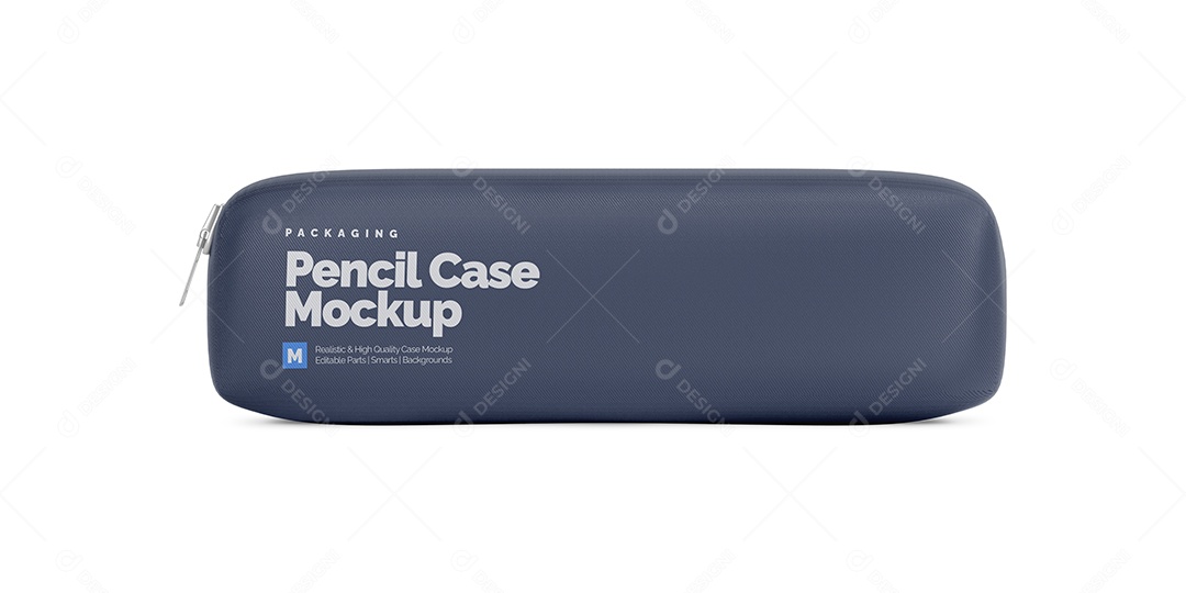 Mockup Estojo Escolar PSD Editável