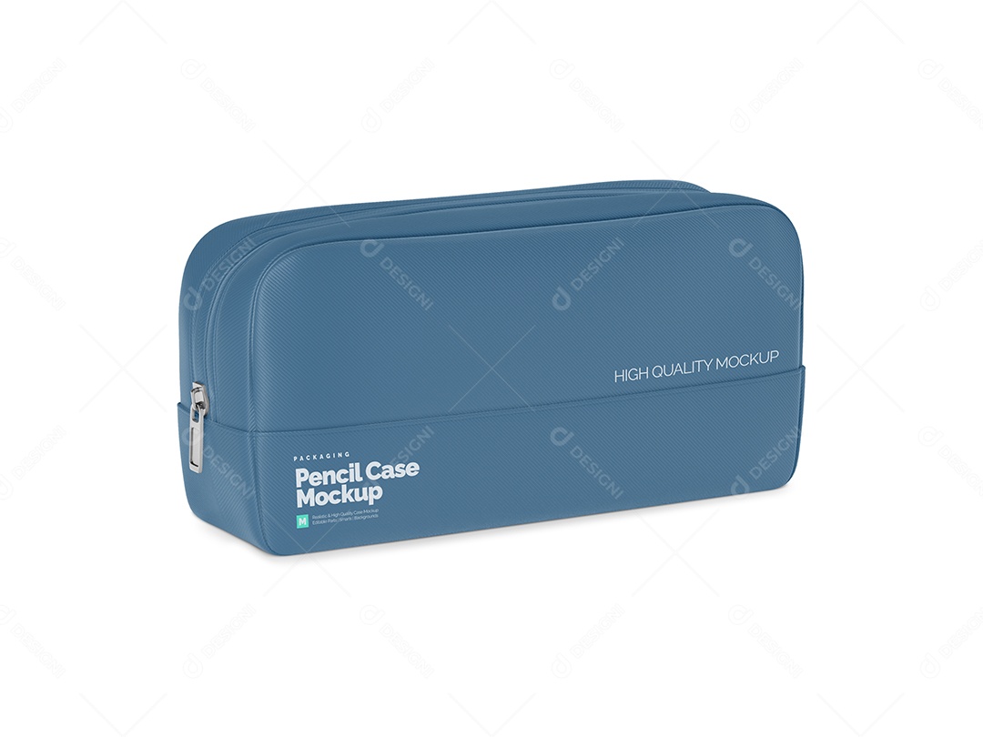 Mockup Estojo Escolar PSD Editável