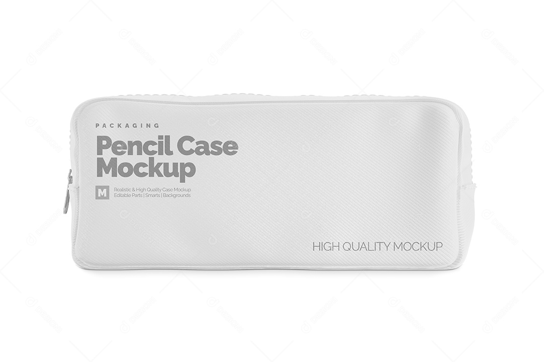 Mockup Estojo Escolar PSD Editável