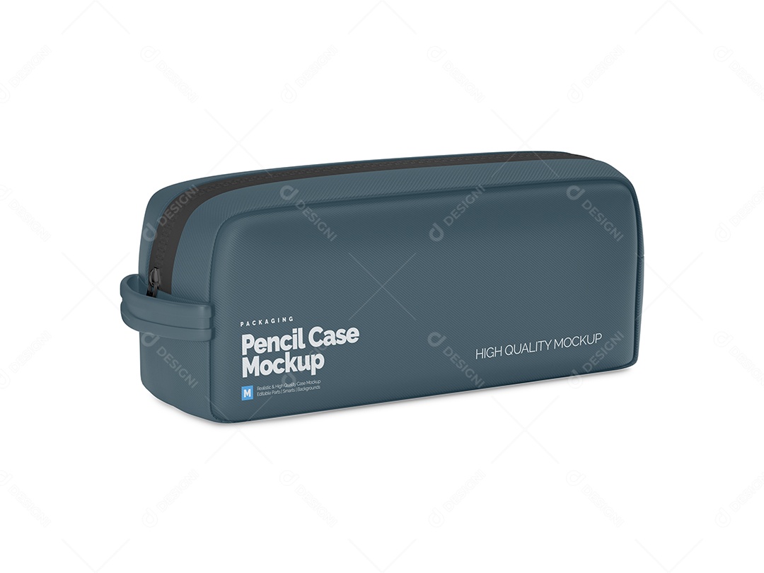 Mockup Estojo Escolar PSD Editável