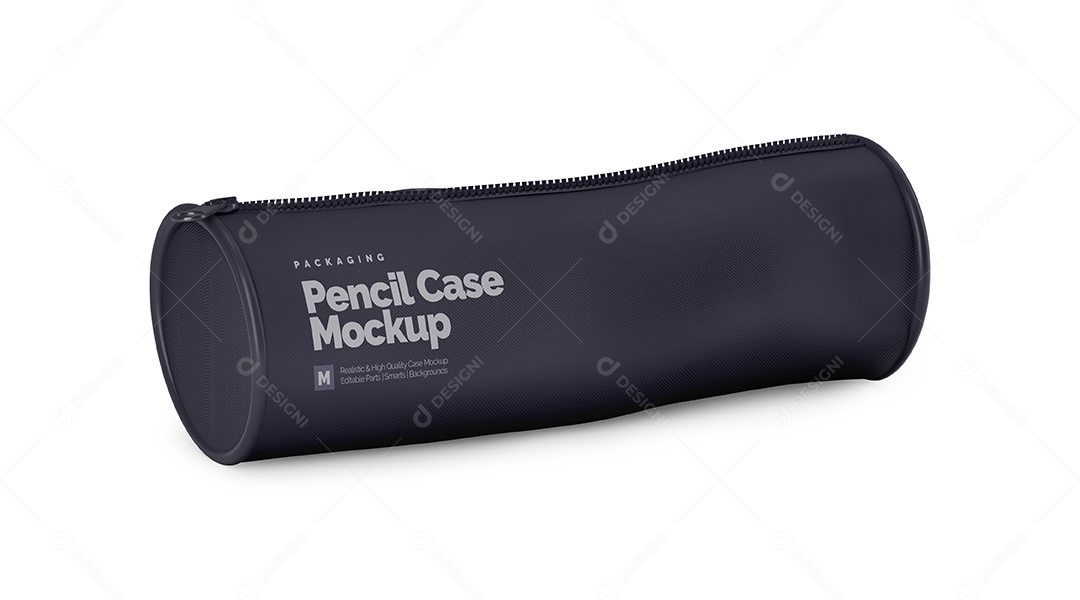 Mockup Estojo Escolar PSD Editável