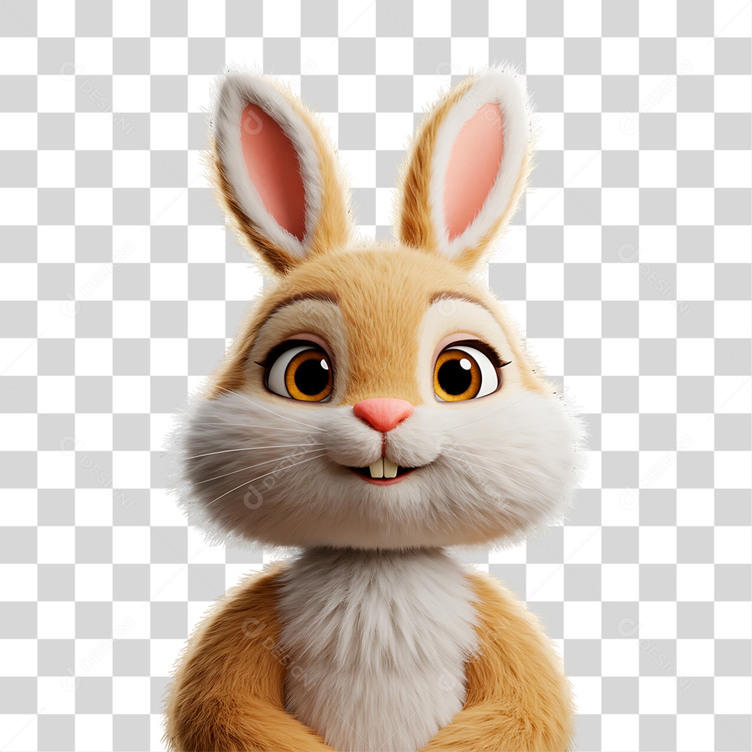 Coelho da Páscoa PNG Transparente