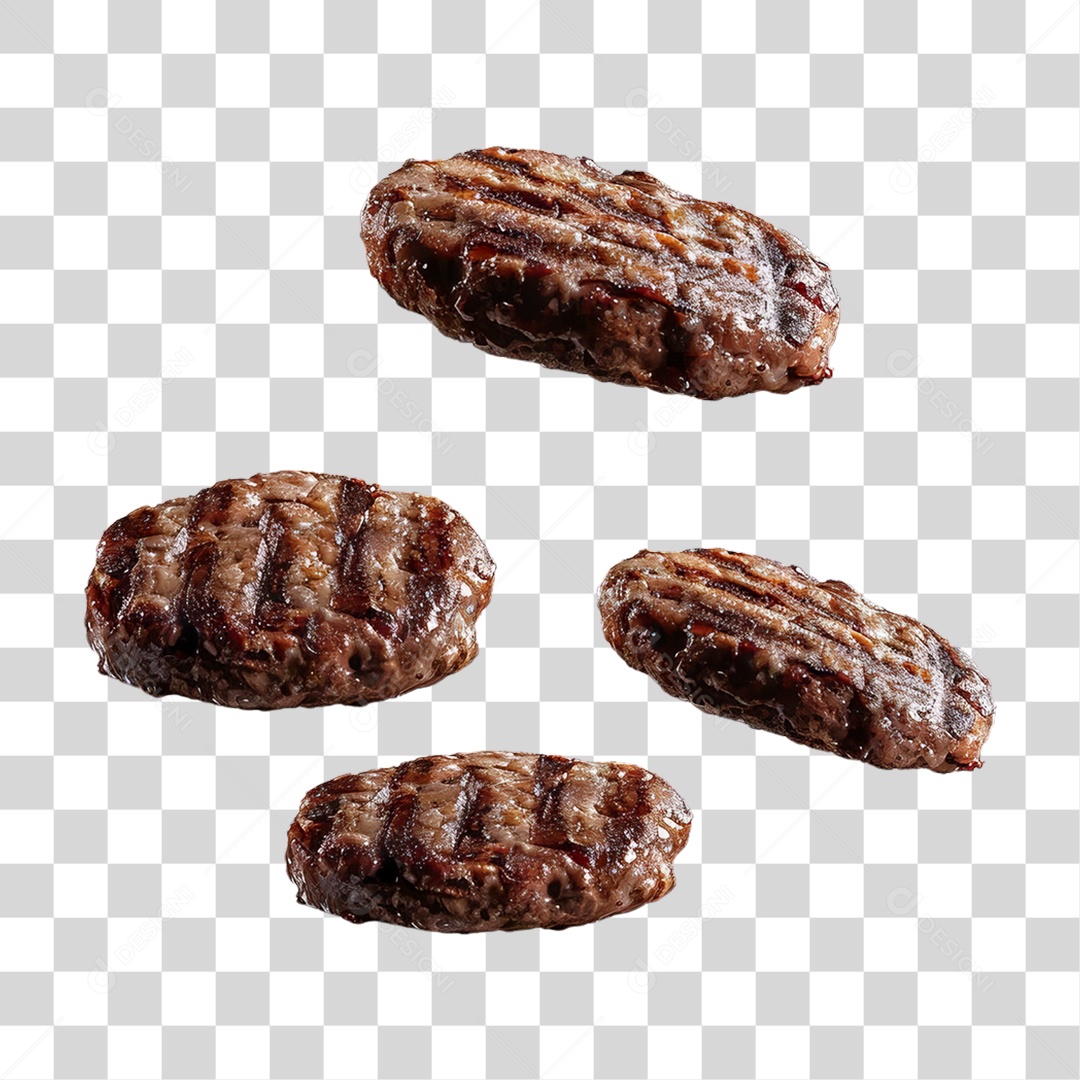Hambúrguer Grelhados PNG Transparente