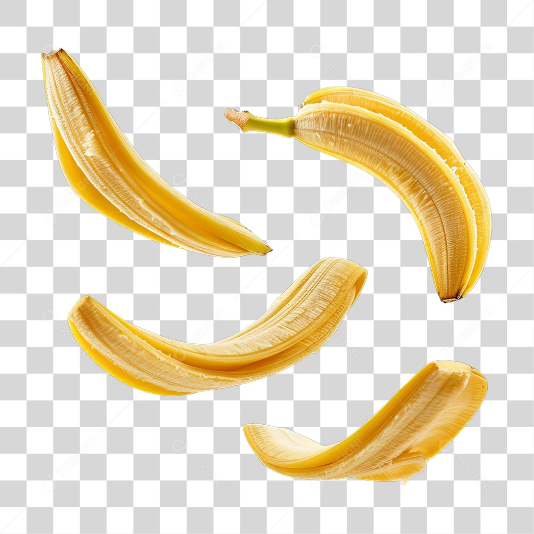 Bananas Frutas PNG Transparente