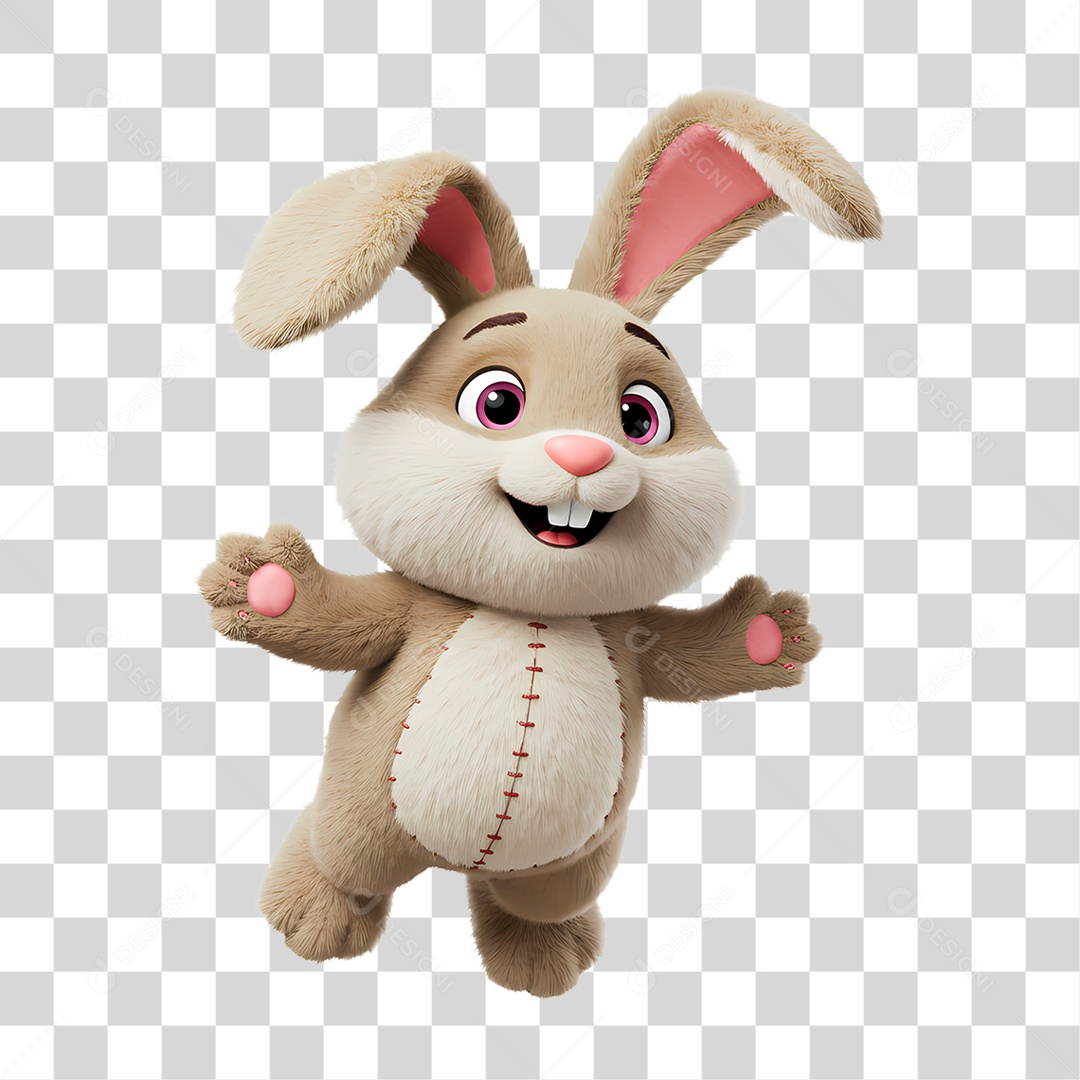 Coelho da Páscoa PNG Transparente