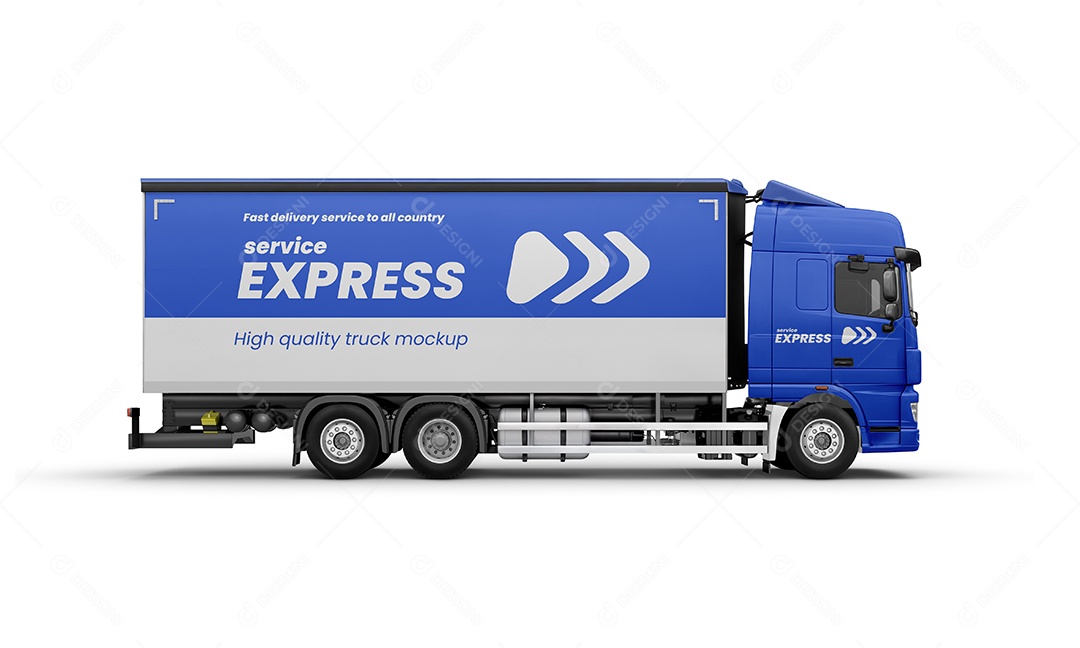 Mockup Caminhão PSD Editável