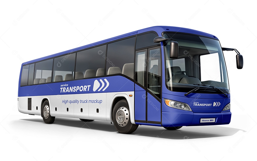 Mockup Ônibus PSD Editável