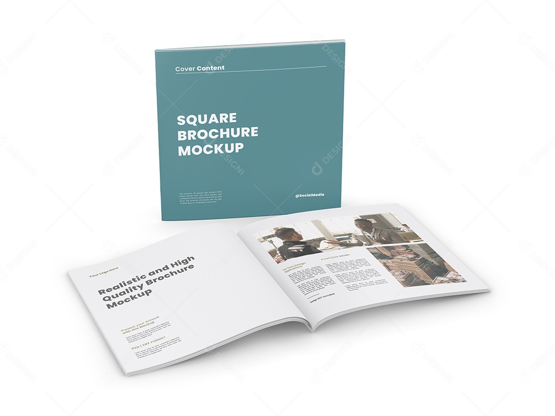 Mockup Revista PSD Editável