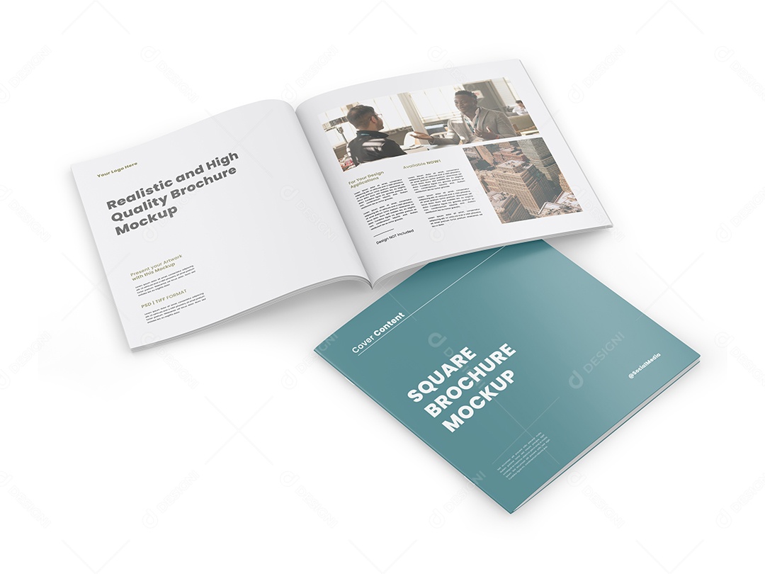 Mockup Revista PSD Editável