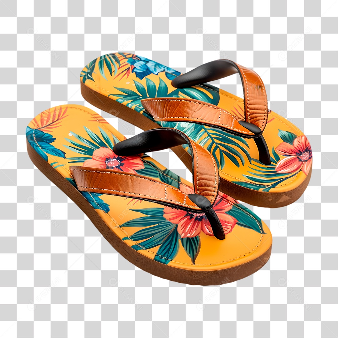 Par de Chinela PNG Transparente